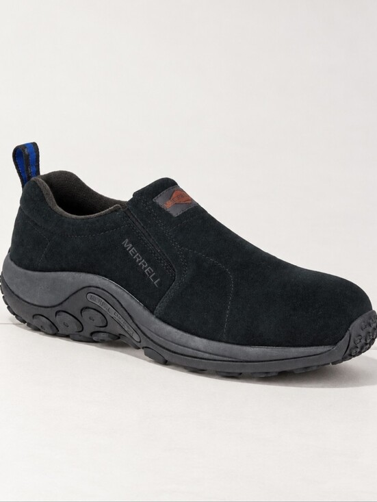 Merrell Shoes - Merrell Work Jungle Moc Alloy Toe Work Shoes Women's Sz 9 Black Suede J62382